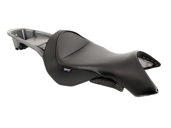 World Sport Modular Seat System on the K 1200 R Modular Seat, All Black